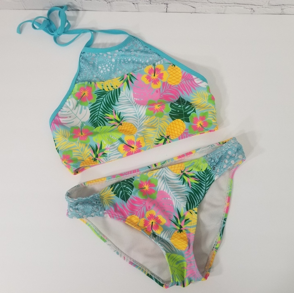 Girls YMI two Piece baithing suit size 10/12